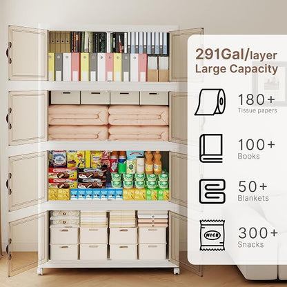 1288QT Extra Large Stackable Storage Bins - Image 3