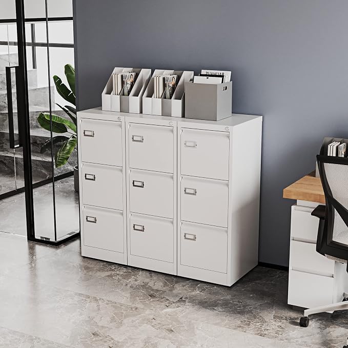 3 Drawers Vertical File Cabinets - Image 6