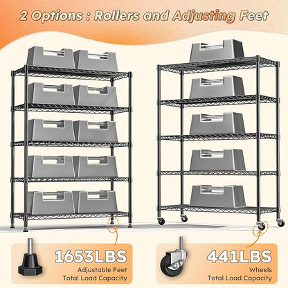 REIBII 1653LBS Storage Shelves - Image 5