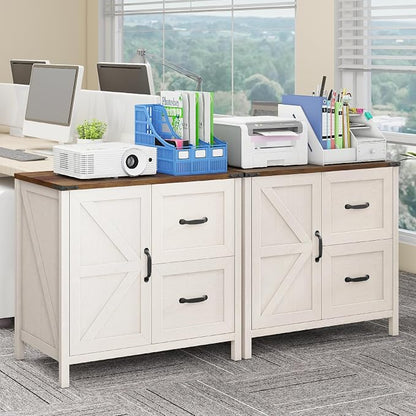 2 Drawers Farmhouse File Cabinet - Image 3