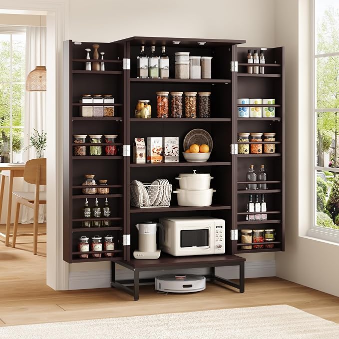 Saudism Pantry Cabinet, Large Cupboard by Saudism