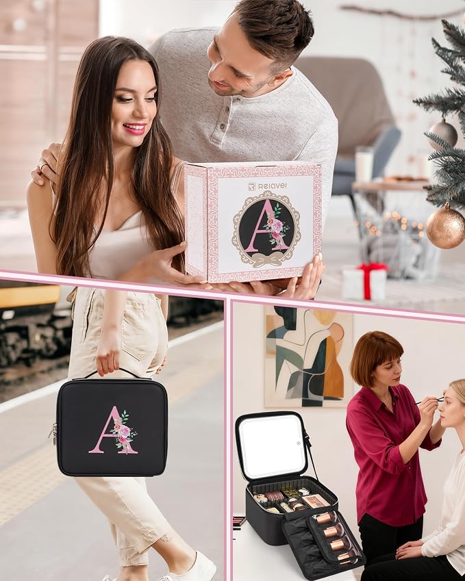 Relavel Initial Makeup Bag - Image 7