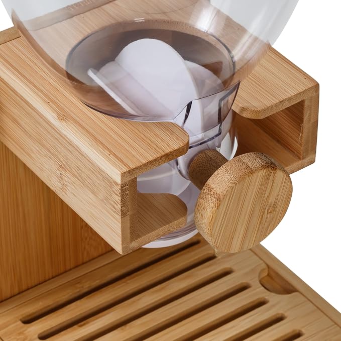 Honey-Can-Do Compact Dry Food Dispenser, Single Control & Snack Storage - Image 6