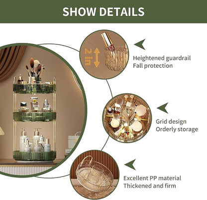 YCIA&DONE Rotating Makeup Organizer - Image 3