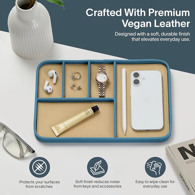 Nordik Leather Valet Tray - Image 3