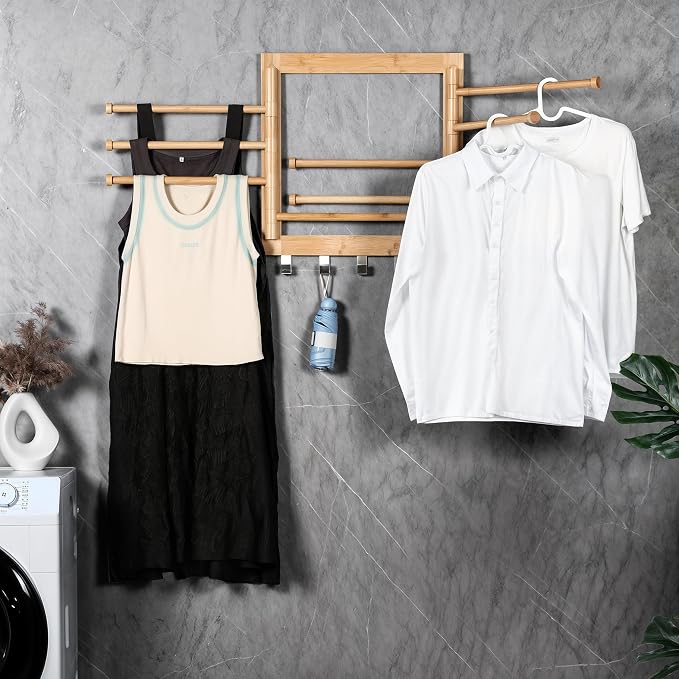 Wall Mounted Drying Rack by Unknown