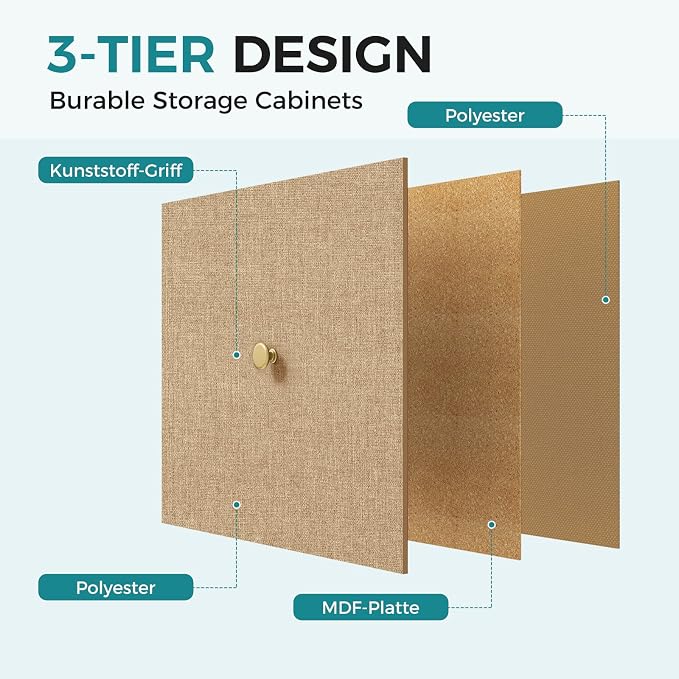 OLIXIS 7 Drawer Closet Organizer, Storage Tower - Image 6
