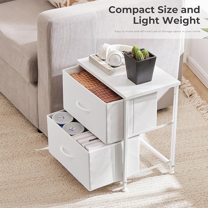 DUMOS Nightstand Small Dresser - Image 7