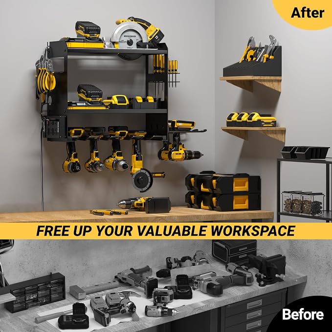 YYR Power Tool Organizer Wall Mount - Image 5