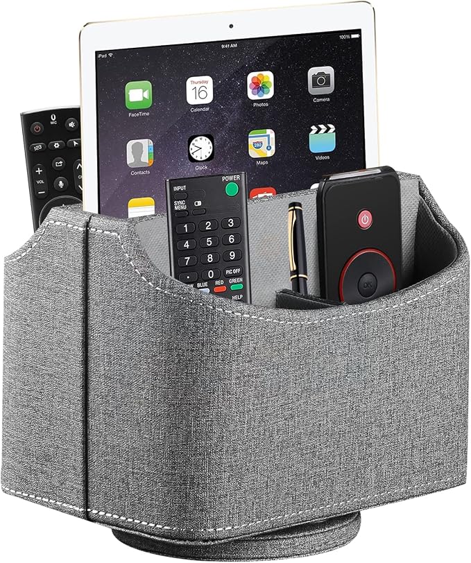 Remote Control Holder, Spinning Remotes Caddy Organizer by YAPISHI
