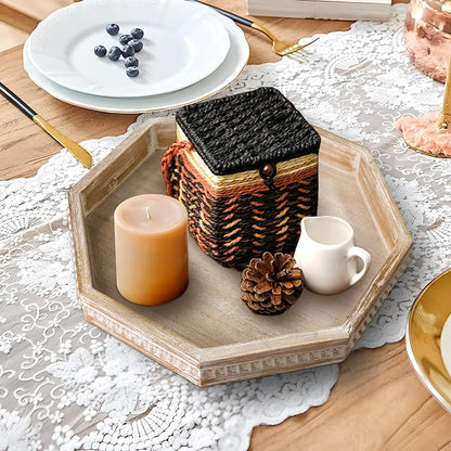 Wooden Decorative Tray, Small Serving Tray - Image 4