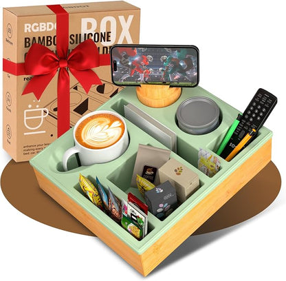 Couch Cup Holder Tray by Unknown