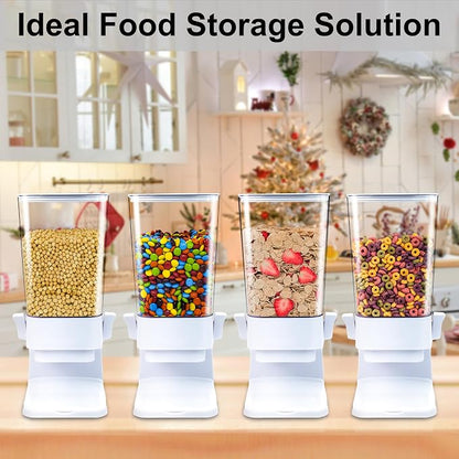 Cereal Dispenser Countertop 2Pc, Cereal Containers Storage, 5L Organization and - Image 8