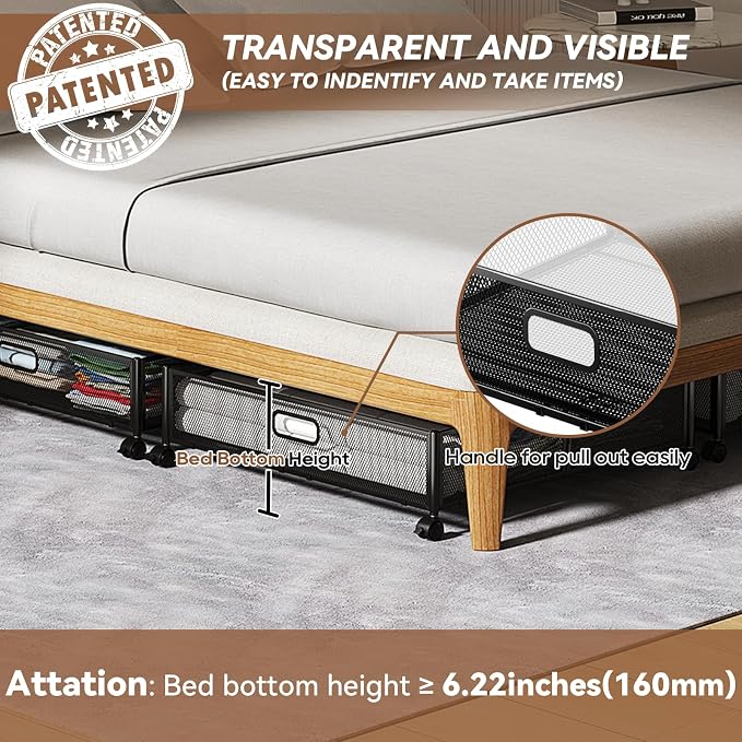 PHINOX Under Bed Storage Containers - Image 3