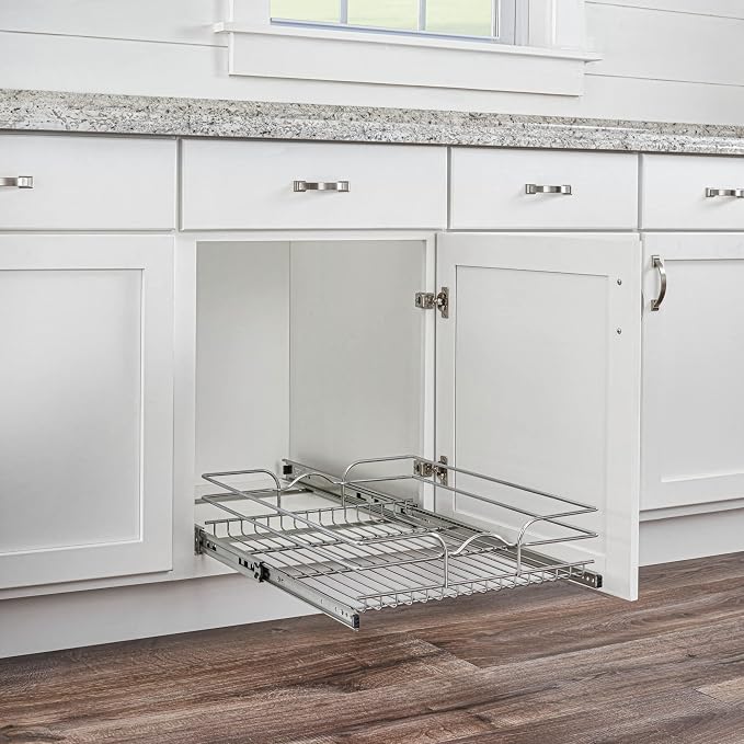 Rev-A-Shelf Kitchen Cabinet Pullout Shelf and Drawer Organizer Slide Out Pantry - Image 9
