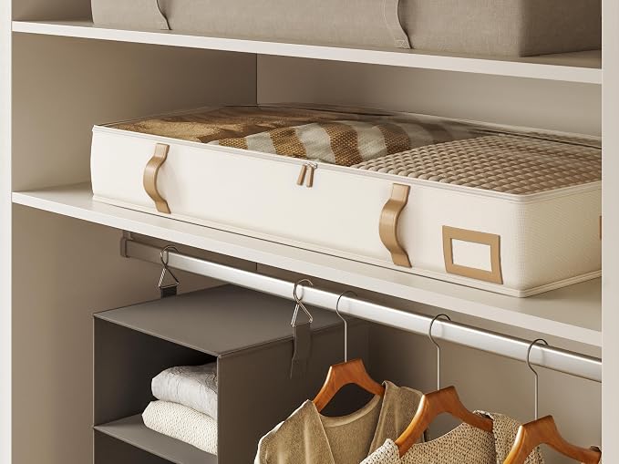 Vailando Storage Containers, 6 Inches Tall 60L Underbed Storage Bins - Image 6