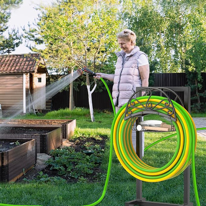 Garden Hose Holder, Heavy Duty Freestanding Detachable Storage Reel Stand - Image 6
