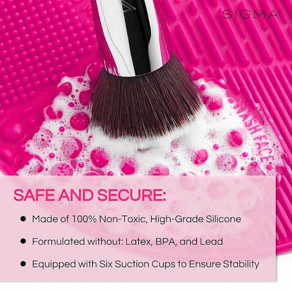 Sigma Beauty Makeup Brush Cleaner Mat – Sigma Spa Express Silicone Makeup Brush - Image 7