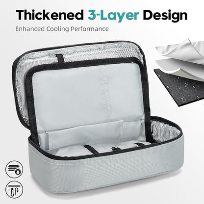 ALLCAMP Insulin Cooler Travel Case TSA Approved, Diabetic Medication Cooler Bag - Image 3
