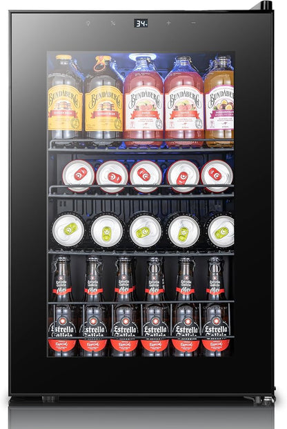 Yeego Beverage Refrigerator Cooler, 85 Cans Drink Mini Fridge by Yeego