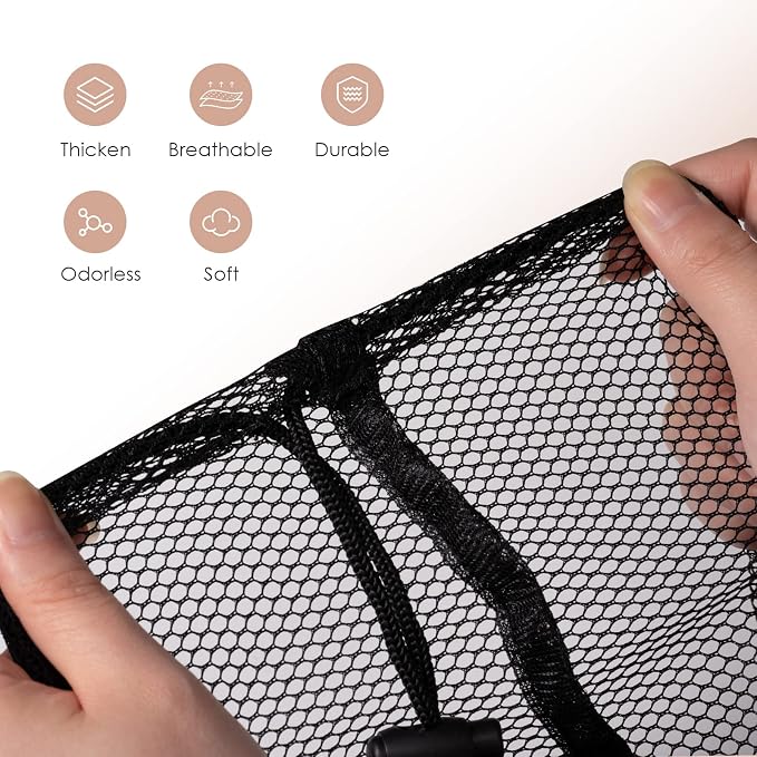 Meowoo Large Mesh Laundry Bag, 27×36inch Heavy Duty Mesh Laundry Bags - Image 4