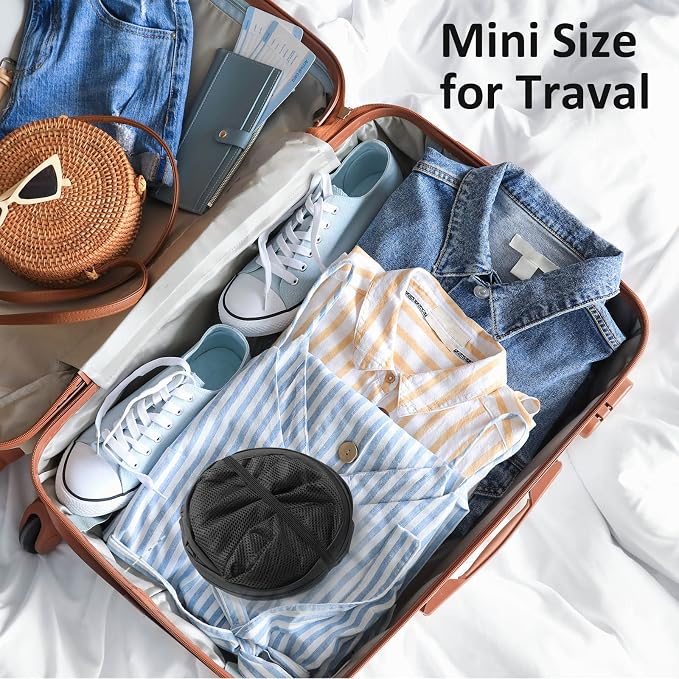 TECHMILLY Collapsible Mesh Pop Up Laundry Hamper - Image 2