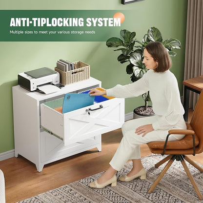 Letaya 2 Drawer File Cabinet - Image 4
