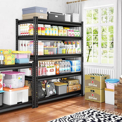 48" W Garage Shelving Heavy Duty, 3000LBS Loads Shelving Units and Storage Racks - Image 2