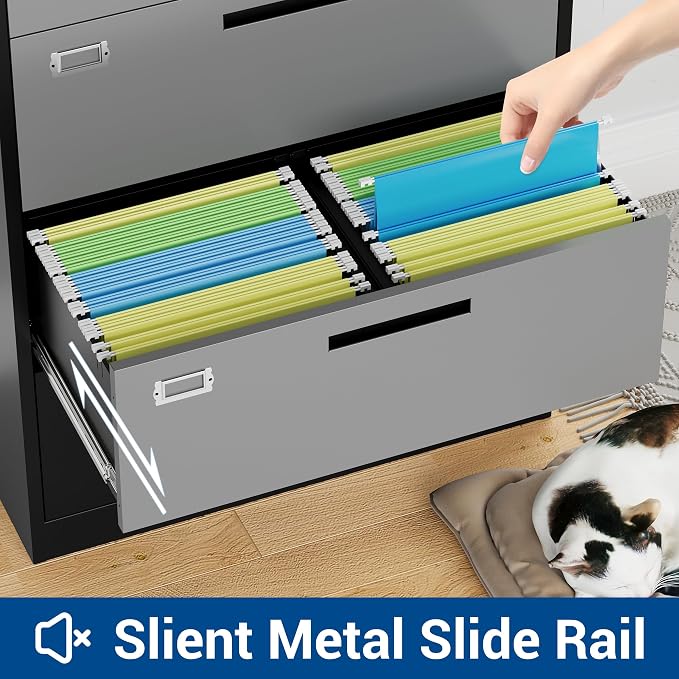 2 Drawer Lateral File Cabinet - Image 6