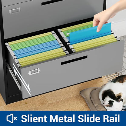 2 Drawer Lateral File Cabinet - Image 6