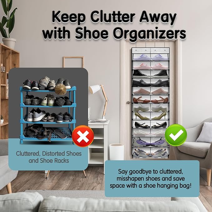 Over The Door Shoe Organizer - Image 6