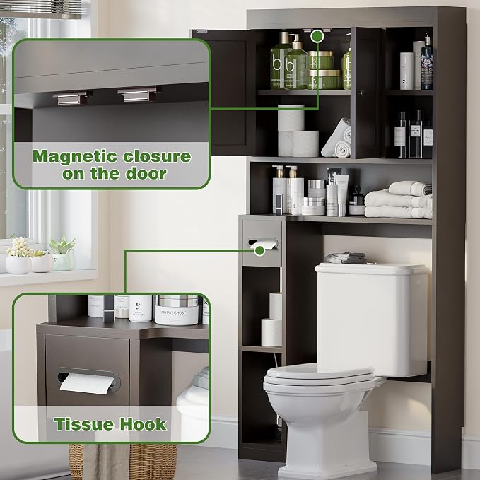 Over The Toilet Storage Cabinet - Image 6