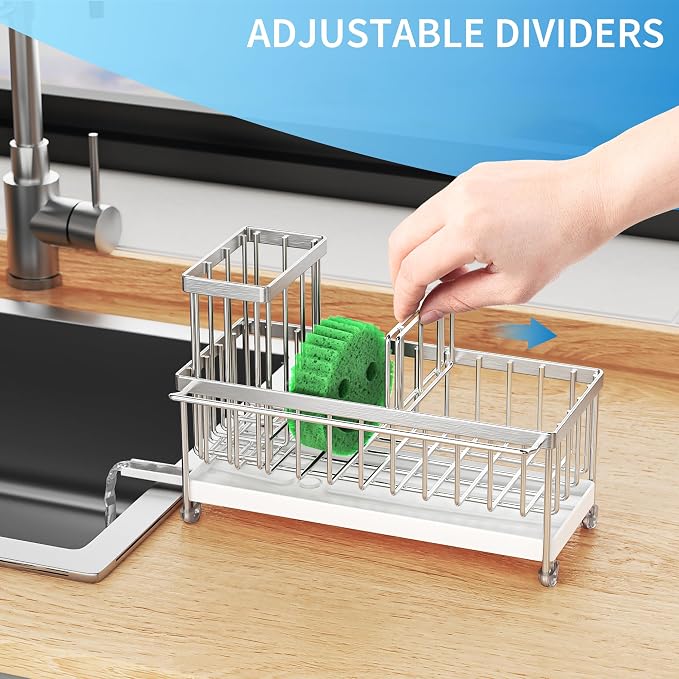 Cisily Stainless Steel Sponge Holder - Image 4