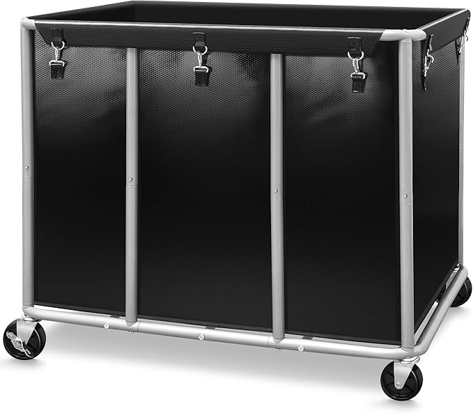 STORAGE MANIAC Commercial Laundry Cart by STORAGEMANIAC
