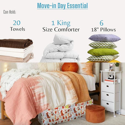 VENO 4 Pack Moving Bags and Large Christmas Decoration Storage Bins - Image 7