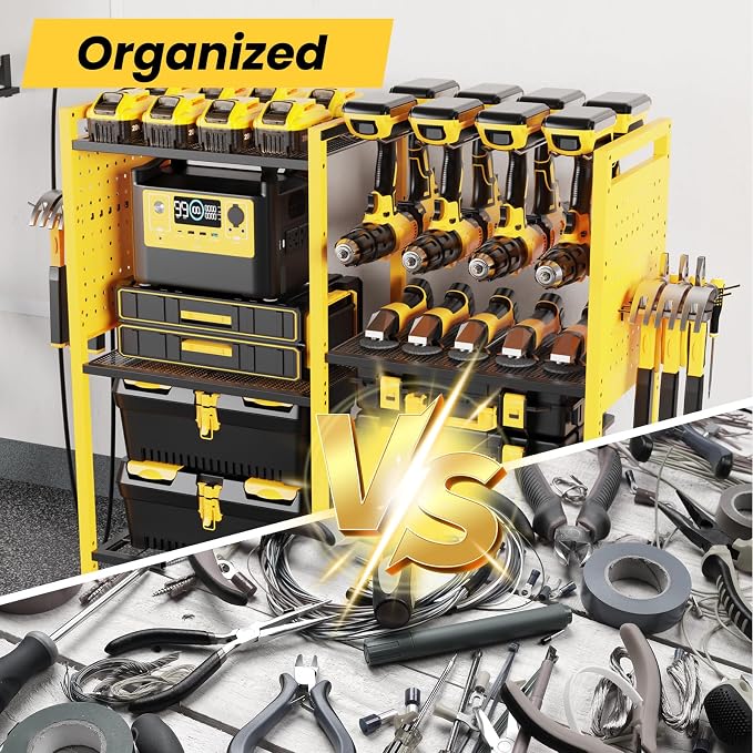 Heavy-Duty Power Tools Organizer Cart - Image 6