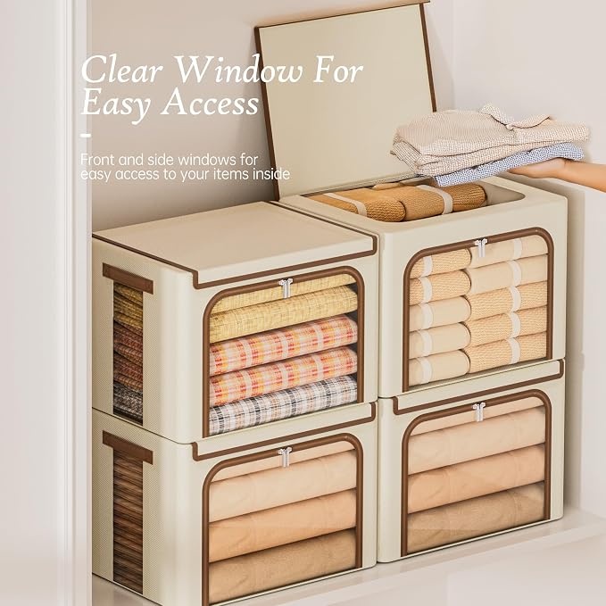 Yecaye Clothes Storage Bins - Image 5