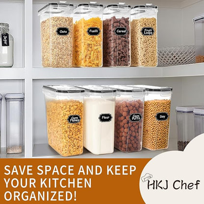 Cereal Containers Storage Set, Cereal Dispensers - Image 7