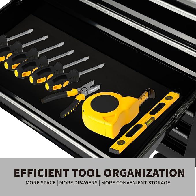 7-Drawer Heavy-Duty Rolling Tool Chest Cabinet - Image 5