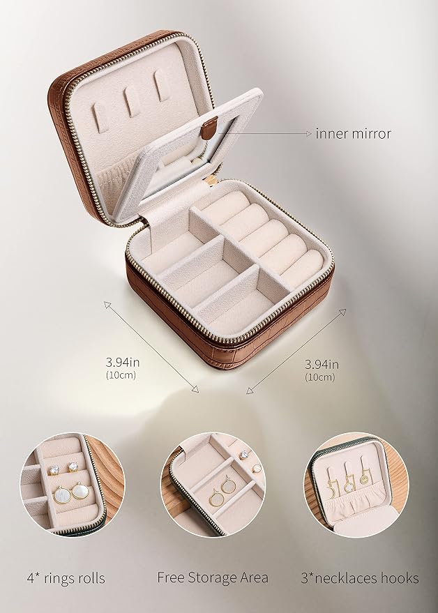 S.Leaf Travel Jewelry Organizer Boxes - Image 4