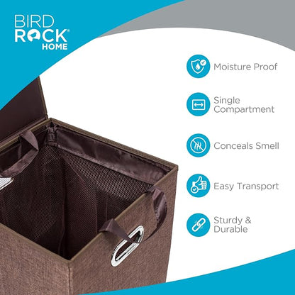 BIRDROCK HOME Single Laundry Hamper - Image 3