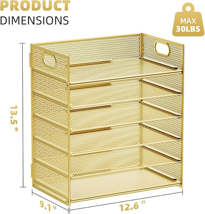 Marbrasse 2 Pack Desk Organizer - Image 3