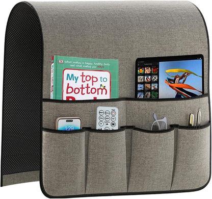 Armrest Organizer Non Slip Remote Control Holder Arm Chair Couch Caddy by QingLemon