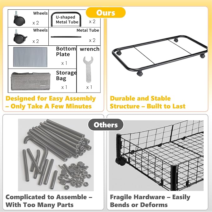 Large Sturdy Under Bed Storage - Image 7