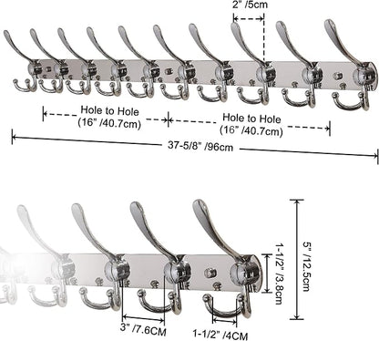 Dseap Coat Rack Wall Mount - Image 2
