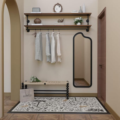 Clothes Rack 70in, Wall Mounted Garment Rack - Image 8