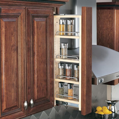 Wood Wall Filler Pull Out for 39" H New Kitchen Applications w/BB Soft Close - Image 2