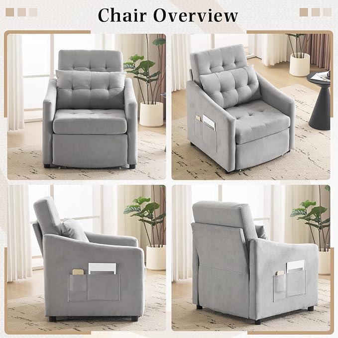 Bezseller Sleeper Sofa Chair Bed - Image 4
