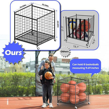 Ball Storage - Basketball Cart - Image 5