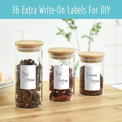 432 Removable Spice Labels, 396 Pre-Printed Herb Seed Seasoning Sauce Oil - Image 6